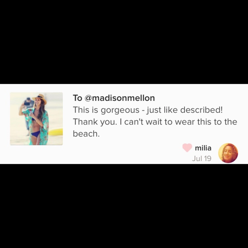 Boho Kimono Coverup - Picture 8 of 8